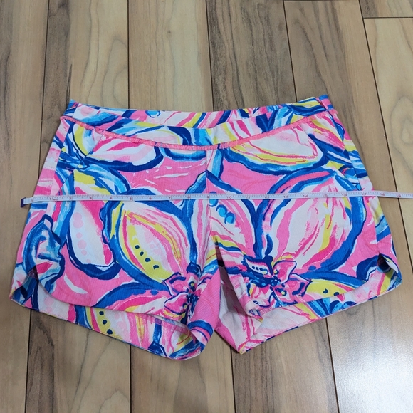 NWOT! Lilly Pulitzer Adie Shorts Pink Sunset The Sunny Side Size 0 - Picture 8 of 14